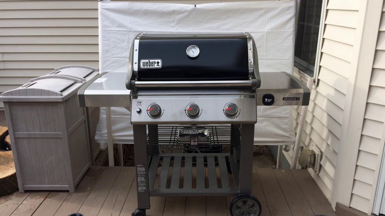 Weber Gas Grill Content